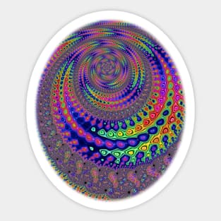 Trippy Whirlpool Sticker